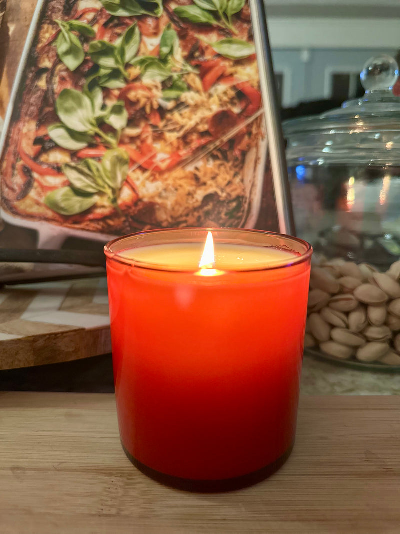 cranberry woods in red jar