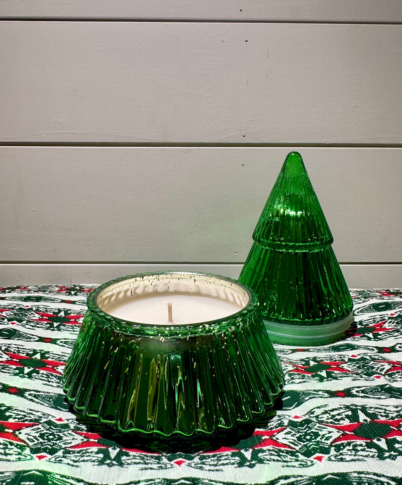 blue spruce tree candles