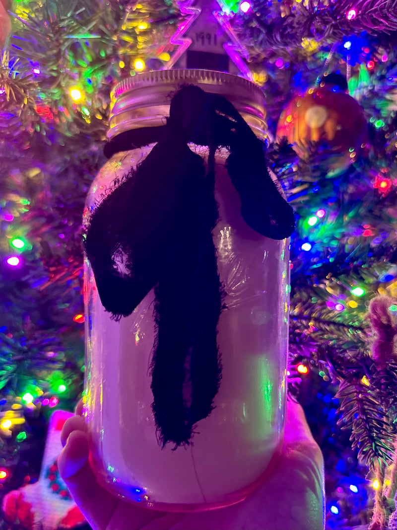 XL cozy cardamom + cinnamon vintage mason jar