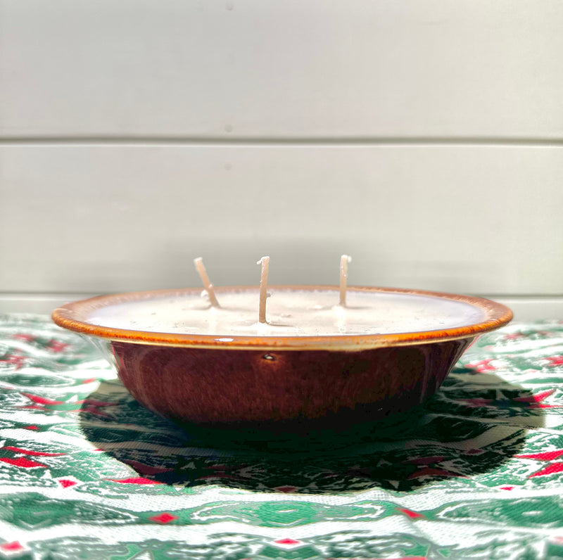 triple wicked black amber + lavender bowl