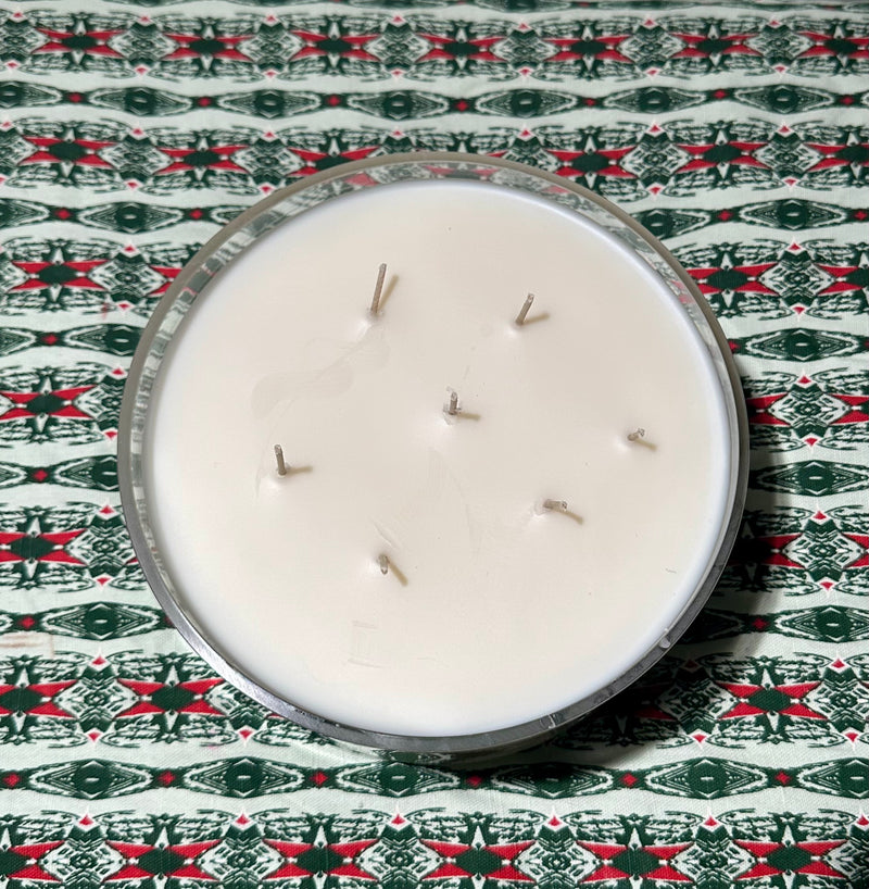 GIGANTIC home for the holidays candle