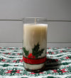vintage glass peppermint mocha