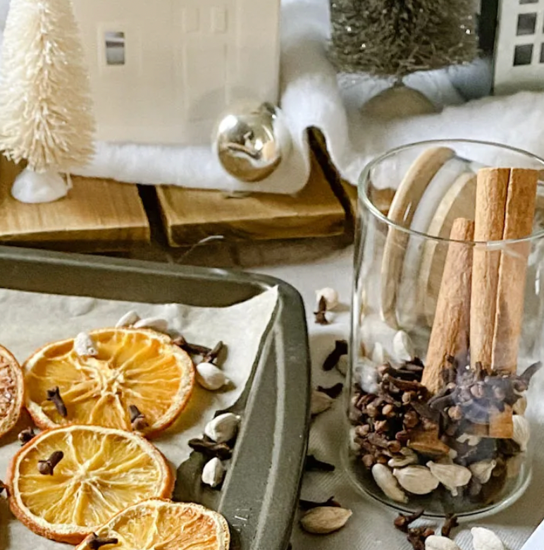 simmer pot spice packets: holiday blend